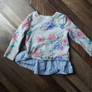 Carter's 18 Months Floral Sweater